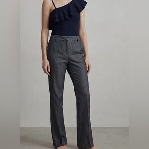 Calvin Klein Grey Like New business casual work pants in size 8